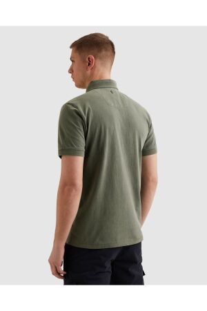 PME Legend PME Legend dry single jersey gd ppss2603863 Poloshirts 6150 thyme