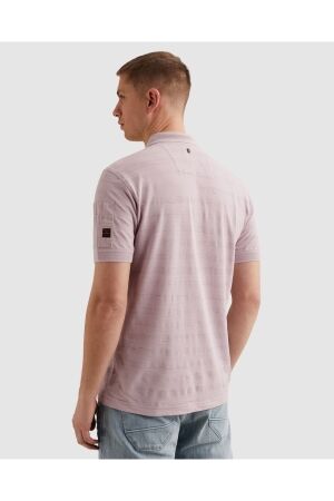 PME Legend PME Legend injected popcorn pique ppss2603885 Poloshirts 4203 lavender frost