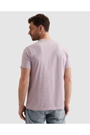 PME Legend PME Legend single jersey print ptss2603554 Overhemd 4203 lavender frost
