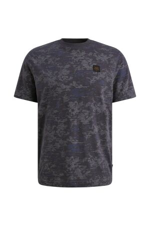 PME Legend PME Legend aop cotton slub ptss2603574 Print T-shirts 5278 graphite