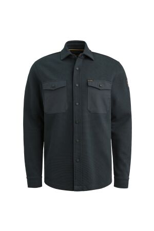 PME Legend PME Legend the jones jersey waffle/overshirt 2 psi2511246 Overshirt 5282 carbon