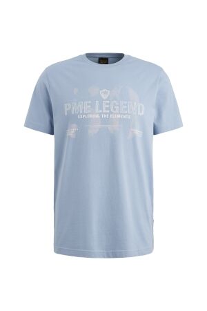 PME Legend PME Legend single jersey ptss2511526 Print T-shirts 5299 hydrangea