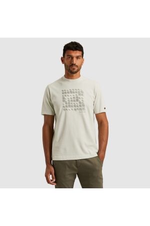 Cast Iron Cast Iron regular fit single jersey ctss2510575 Print T-shirts 9001 vaporous gray