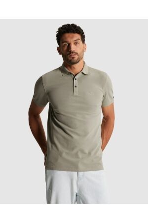 Cast Iron Cast Iron slim fit fine pique essential cpss2602850 Poloshirts 6478 dried sage