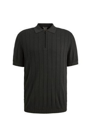 Cast Iron Cast Iron regular fit soso stretch cpss2602855 Poloshirts 9159 black sand