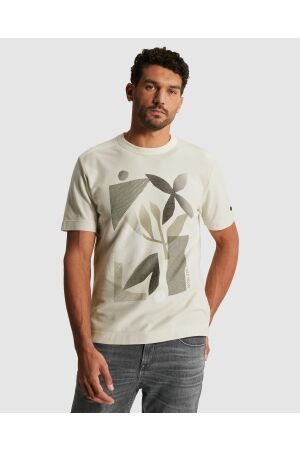 Cast Iron Cast Iron regular fit twill jersey ctss2602509 Print T-shirts 7178 white onyx