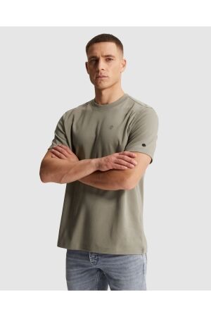 Cast Iron Cast Iron regular fit interlock ctss2602510 Print T-shirts 6478 dried sage