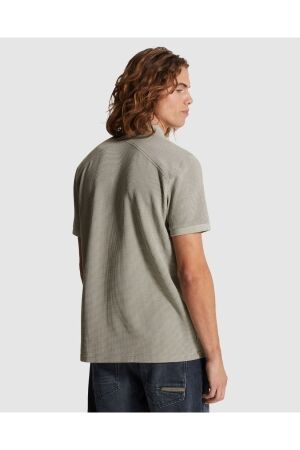 Cast Iron Cast Iron regular fit two tone waffle cpss2603852 Poloshirts 9105 belgian block