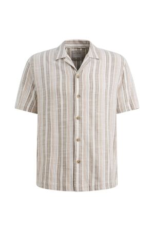 Cast Iron Cast Iron twill slub stripe csis2603232 Overhemd 8023 aluminum