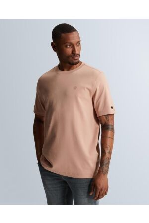 Cast Iron Cast Iron regular fit interlock ctss2603560 Print T-shirts 3018 cafe creme