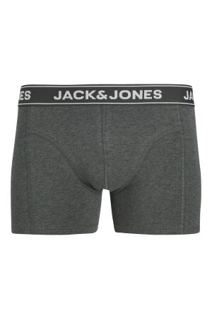 Jack & Jones Jack & Jones jacblack friday trunks 3 pack Boxershorts dark grey melange