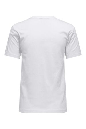 Only Only onlkita reg s/s print top noos 15367568 T-shirt Korte mouw 4956901 bright white rita flower