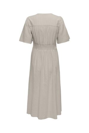 Only Only onltizana 2/4 midi dress wvn noos 15373535 Jurk 5015790 silver lining
