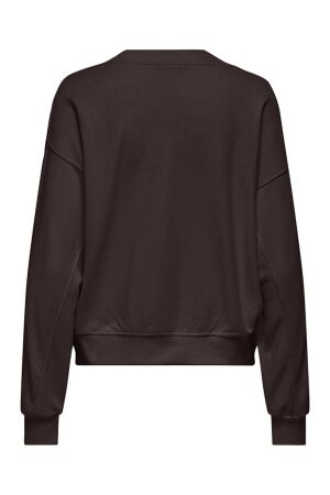 Only Only onlbella l/s v-neck ub swt 15356114 Sweater 4892235 chocolate torte
