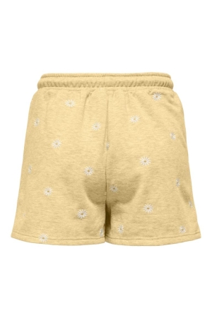 Only Only onlluna bermuda short s ub swt 15371343 Korte broeken 5044411 sunlight smal ditsy cloud
