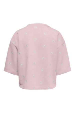 Only Only onlluna 3/4 o-neck ub swt 15371345 Sweater 5044390 pale lilac small ditsy cl