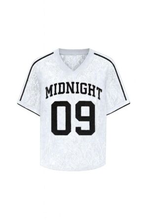 Only Only onljules s/s lace top wvn 15371479 T-shirt Korte mouw 5047580 bright white black