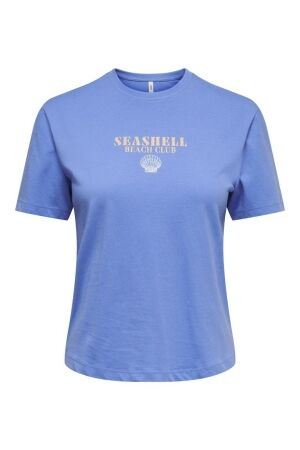 Only Only onldina s/s club top box jrs 15346663 T-shirt Korte mouw 4987734 ultramarine seashell