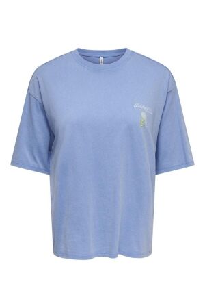 Only Only onlshania s/s print top box jrs 15372195 T-shirt Korte mouw 4991361 ultramarine lime crush club