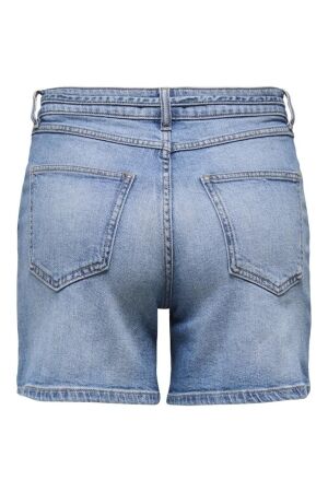 Only Only onlgianna mw belt rhins dnm shorts azg 15370994 Korte broeken 4991657 medium blue denim