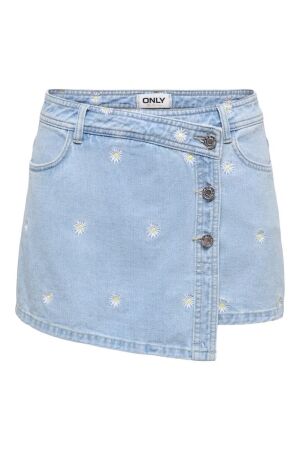 Only Only onllesly reg daisy dnm skort bj 15372884 Skort 5001165 light blue denim