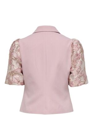 Only Only onlrifika-mellie s/s blazer tlr cs 15372800 Blazers 5009911 bleached mauve