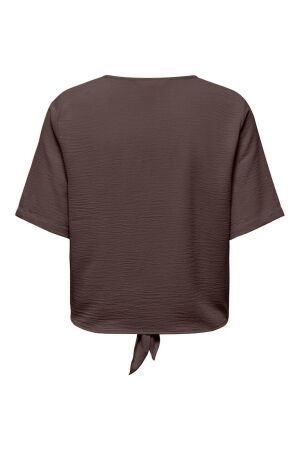 Only Only onlevalou mette 2/4 knot top wvn 15371083 T-shirt Korte mouw 5046740 shopping bag