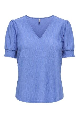 Only Only onldiana s/s v-neck top cs jrs 15377884 T-shirt Korte mouw 5054194 ultramarine