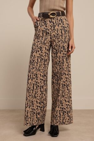 Studio Anneloes Studio Anneloes lexie block trousers 13507 Broek 2269 latte/dark blue