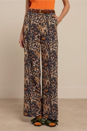 Studio Anneloes Studio Anneloes lexie leopard trousers 13509 Broek 9997 multi color
