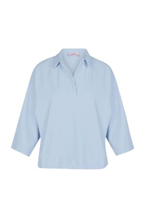 Studio Anneloes Studio Anneloes remi bonded top 13576 T-shirt Lange mouw 7000 pastel blue