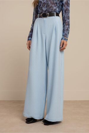 Studio Anneloes Studio Anneloes skye waffle trousers 13588 Broek 7000 pastel blue