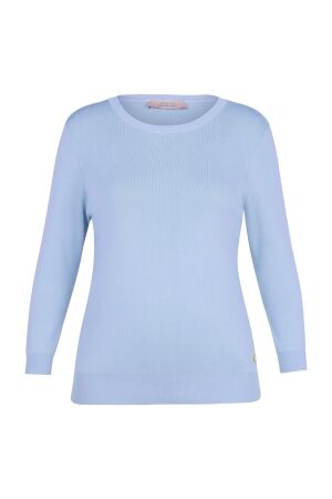 Studio Anneloes Studio Anneloes luna 3/4 slv pullover 13604 Trui korte mouw 7000 pastel blue