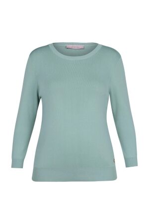 Studio Anneloes Studio Anneloes luna 3/4 slv pullover 13604 Trui korte mouw 7700 light sage green