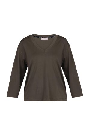 Studio Anneloes Studio Anneloes fiore ls t-shirt 13518 T-shirt Lange mouw 7400 new army