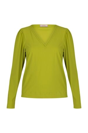 Studio Anneloes Studio Anneloes lola top 13495 T-shirt Lange mouw 2900 dark lime