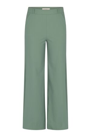 Studio Anneloes Studio Anneloes lexie bonded trousers 13543 Broek 7600 dark sage green