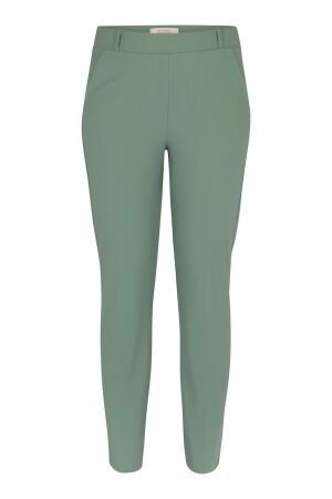 Studio Anneloes Studio Anneloes anne bonded trousers 13544 Broek 7600 dark sage green