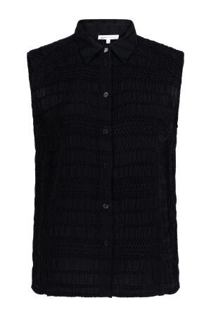 Tramontana Tramontana sleeveless blouse stretch  c36-20-301 Blouse 009000-black