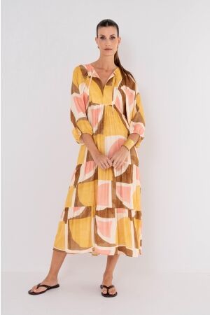 Maicazz Maicazz frouke dress su26.40.038 Jurk boho geo