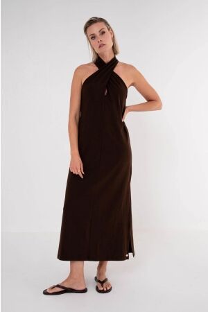 Maicazz Maicazz tessa dress su26.40.510 Jurk choco