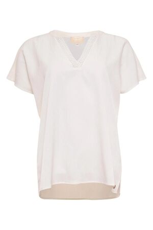 Maicazz Maicazz tosina top su26.60.312 T-shirt Korte mouw offwhite