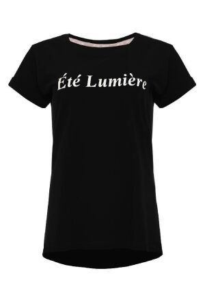 Maicazz Maicazz onora t shirt su26.75.030 T-shirt Korte mouw black-offwhite