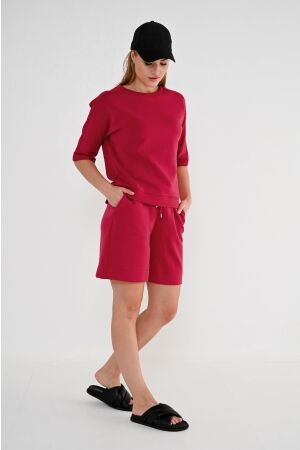 Maicazz Maicazz ronne top su26.m60.003 T-shirt Korte mouw red
