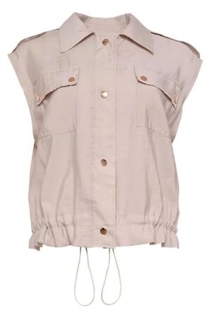 Zizo Zizo teni - jacket su26.teni.002 Gilets light sand