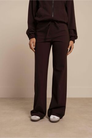 Studio Anneloes Studio Anneloes abigail trousers 94847 Broek 8700 espresso