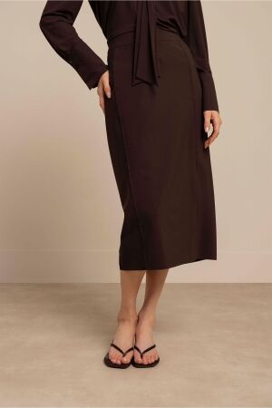 Studio Anneloes Studio Anneloes amelina skirt 13610 8700 espresso
