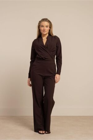 Studio Anneloes Studio Anneloes grazia jumpsuit 13612 Jumpsuit 8700 espresso