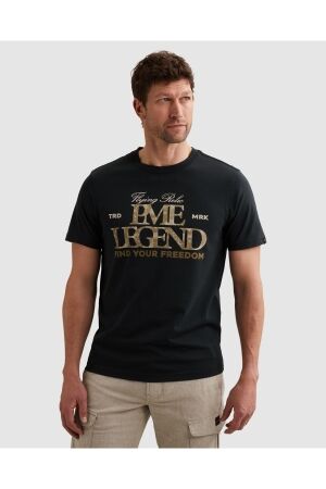 PME Legend PME Legend big art package ptss2604596 Print T-shirts 5282 carbon