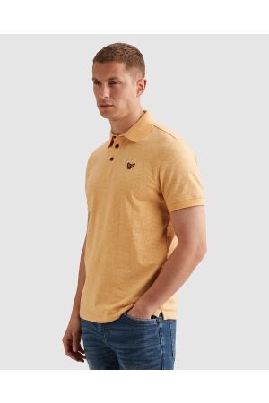 PME Legend PME Legend jersey jacquard ppss2605860 Poloshirts 7137 apricot cream